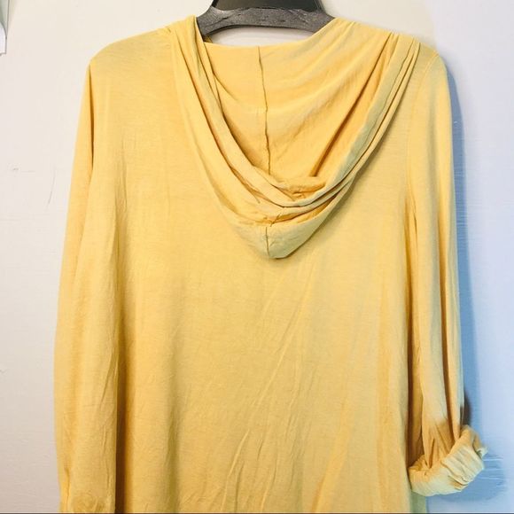 Pink Republic Stripe Pullover Super Soft T-shirt Hoodie NWOT - Picture 4 of 6